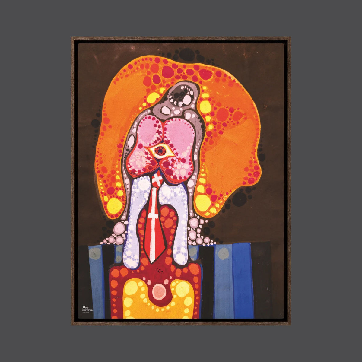 Dansk Slips 1968 – Canvas Lærred Print