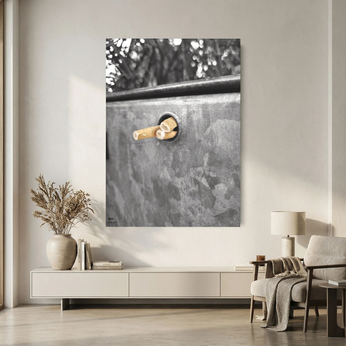 Fire in the hole - Canvas
