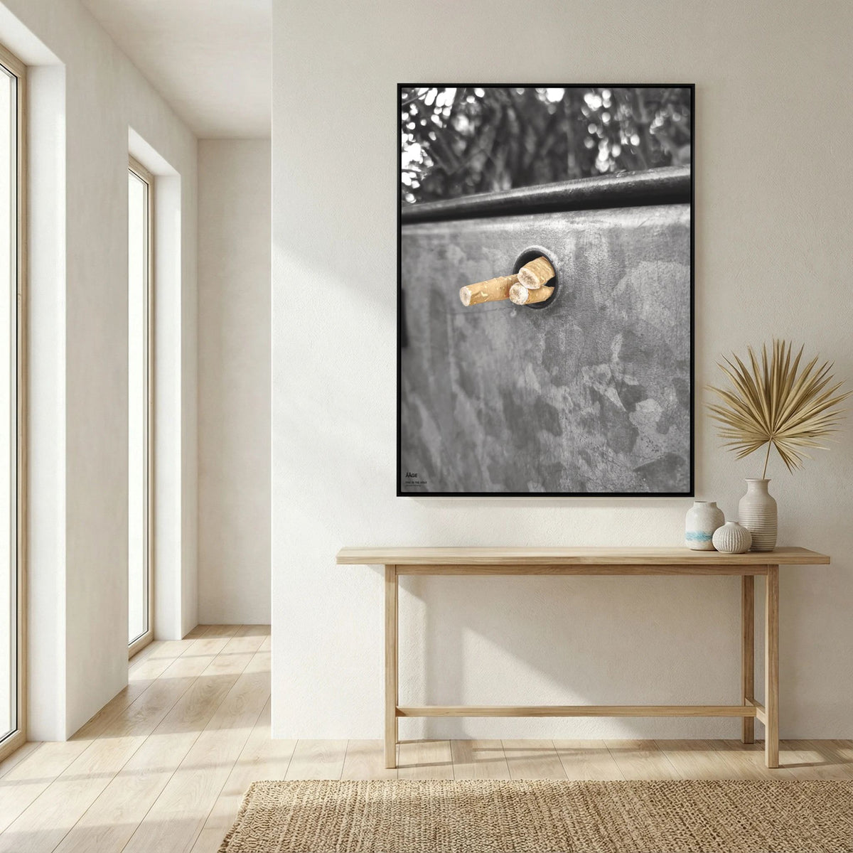 Fire in the hole - Canvas