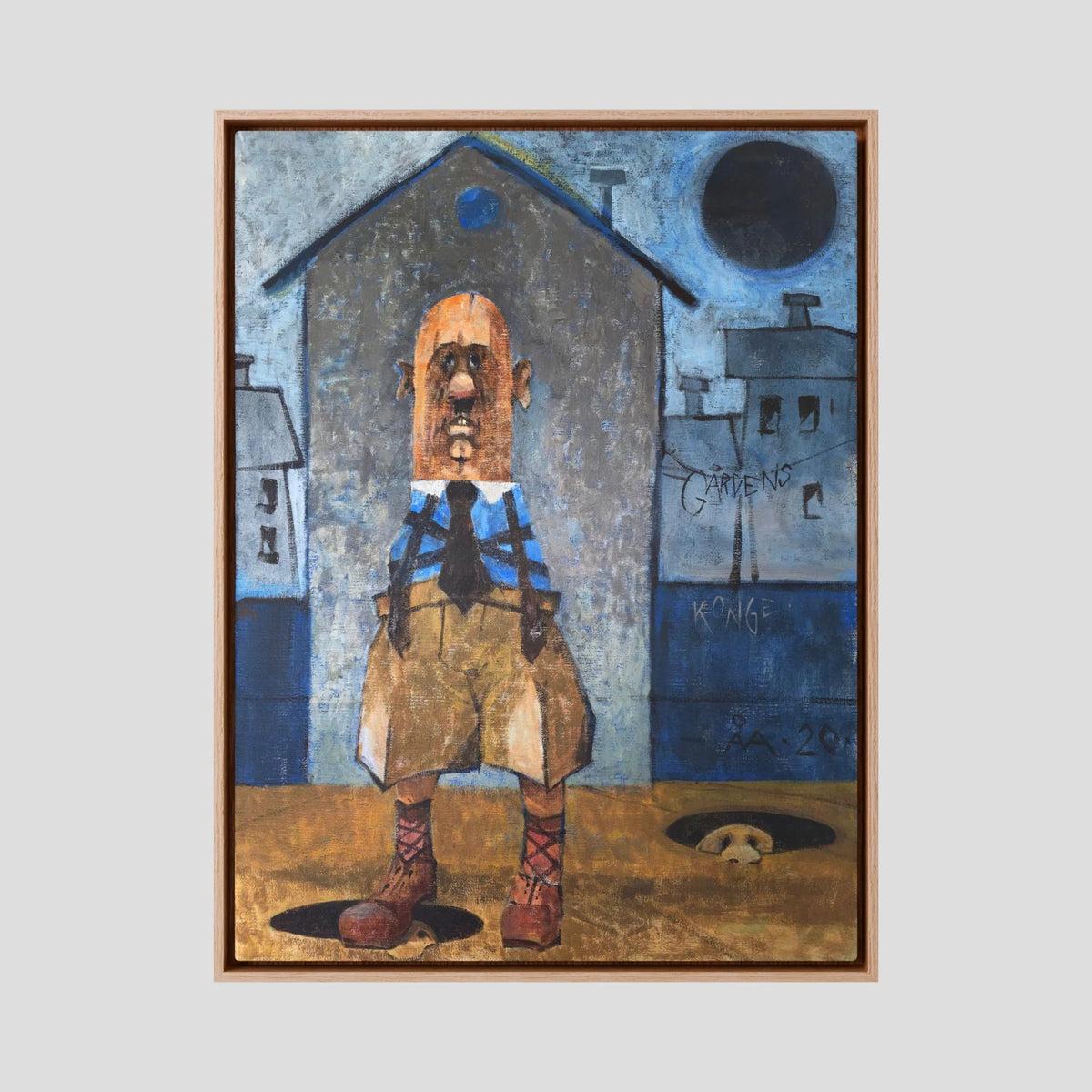 Gårdens Konge - Canvas