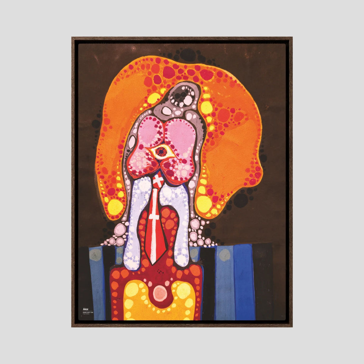 Dansk Slips 1968 – Canvas Lærred Print